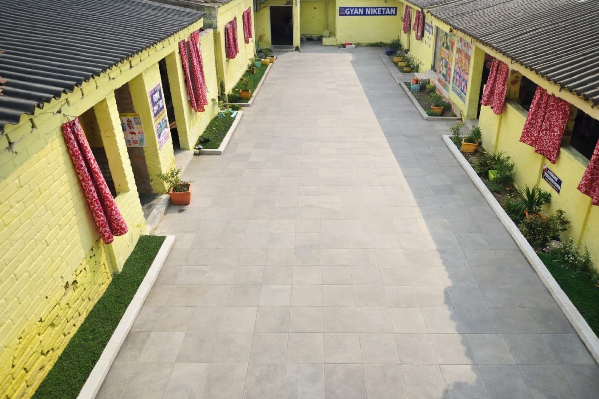 Campus Corridor